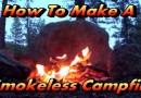 Smokeless campfire help