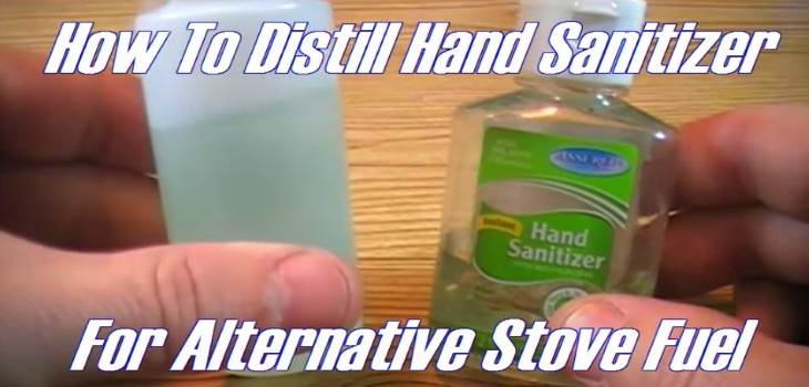 Convert Hand Sanitizer Into Alcohol Fuel