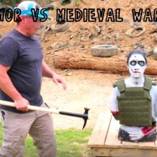 Body Armor Tested Vs Medieval War Hammer